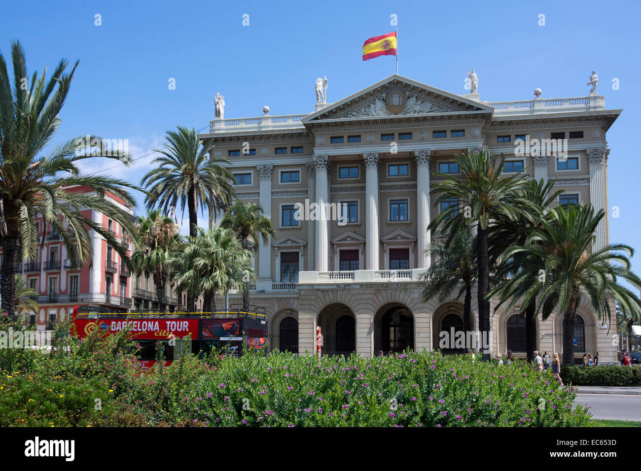 Gobierno Militar, Barcelona, Catalonia, Spain, Europe Stock Photo