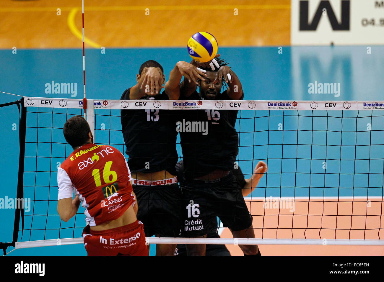 Jhon Wendt/Jose Trefle/Emmanuel Ragondet 04.12.2014 Cannes/Narbonne