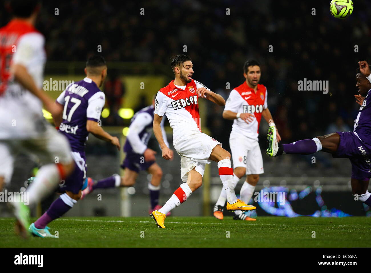 Yannick Ferreira Carrasco - 05.12.2014 - Toulouse/Monaco - 17eme journee de Ligue 1 -.Photo : Manuel Blondeau/Icon Sport Stock Photo