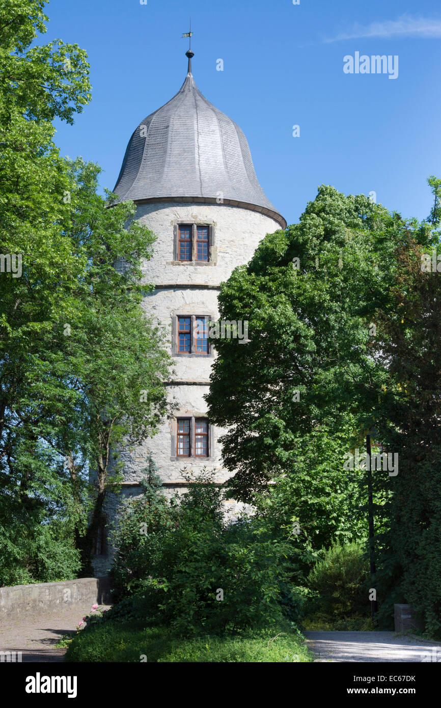 Wewelsburg Castle, Rennaissance castle, Bueren, district Paderborn, North Rhine Westphalia, Germany, Europe Stock Photo