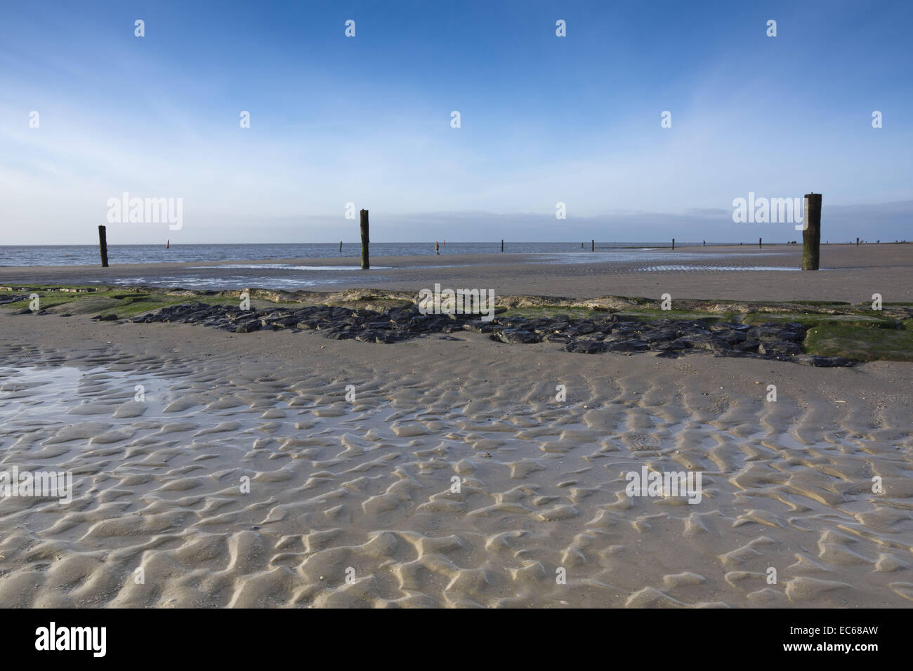 On the beach, Norderney, East Frisian Islands, North Sea, East Frisia ...