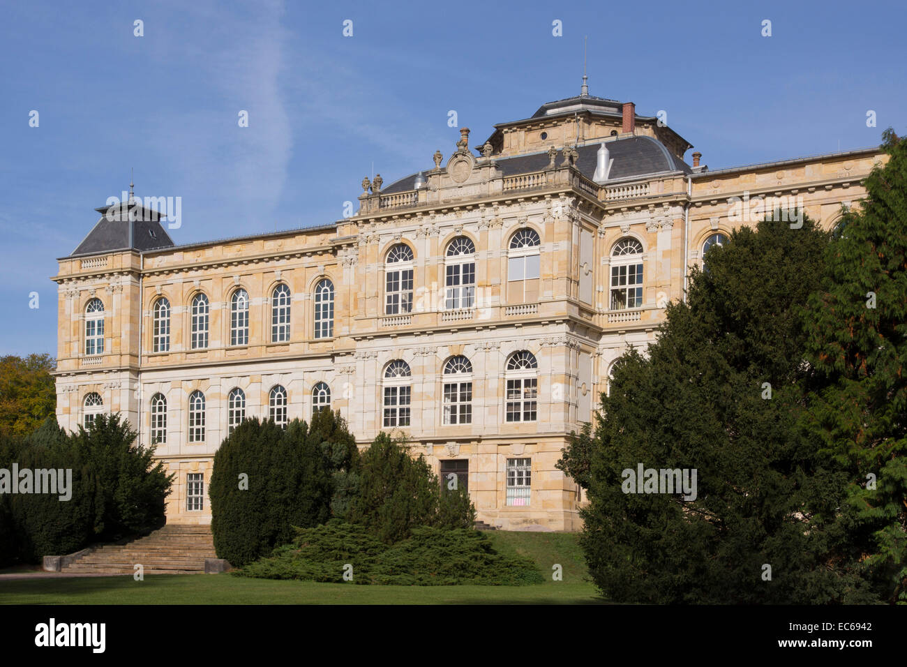 Ducal Museum, Schloss Friedenstein castle, Gotha, Thuringia, Germany, Europe Stock Photo