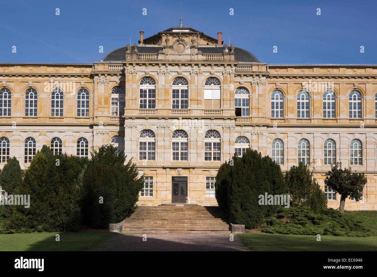 Ducal Museum, Schloss Friedenstein castle, Gotha, Thuringia, Germany, Europe Stock Photo