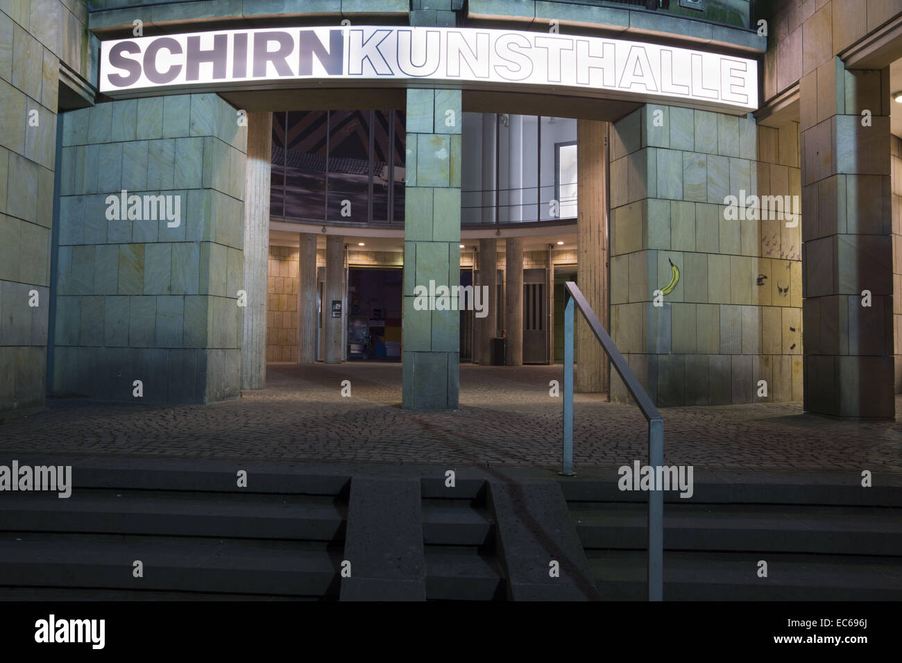 Kunsthalle Schirn, art gallery, Frankfurt am Main, Hesse, Germany, Europe Stock Photo