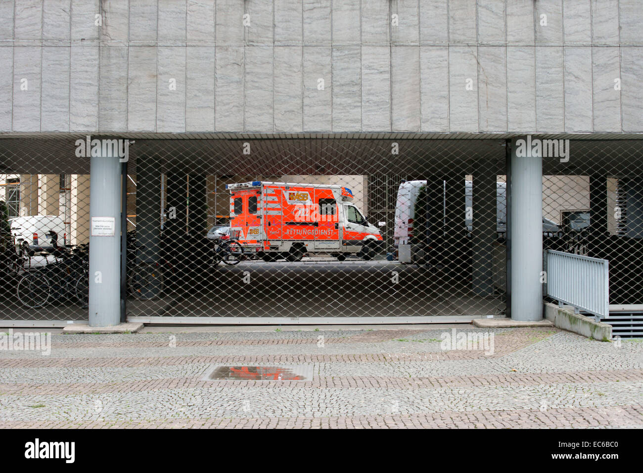 Emergency access road Stock Photo Alamy