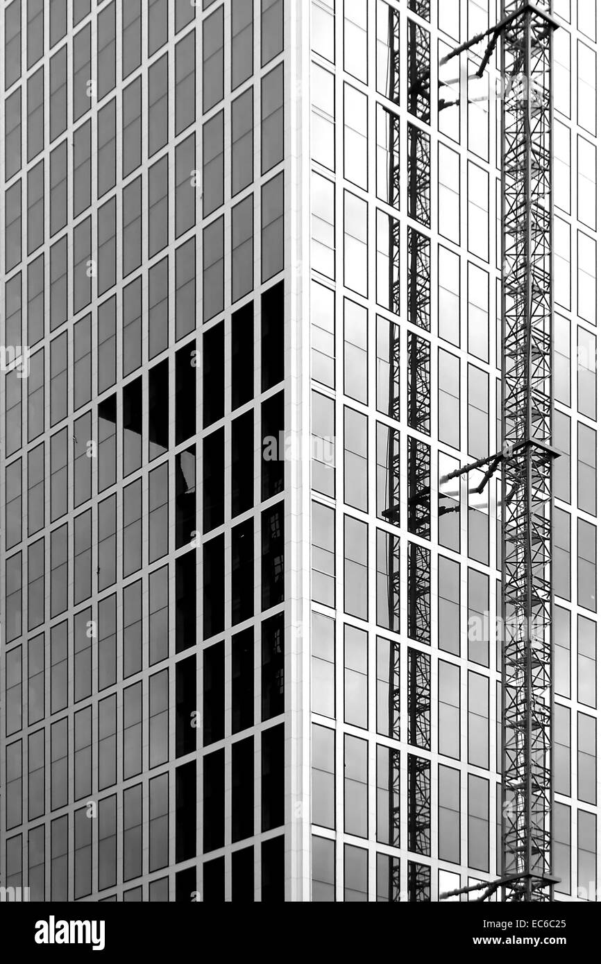 High rise architecture Black and White Stock Photos & Images - Alamy
