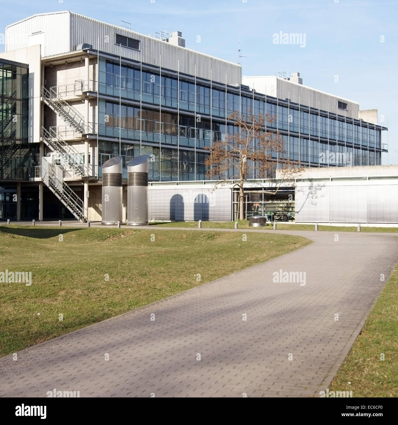 Chemistry Building University of Mainz Stock Photo Alamy