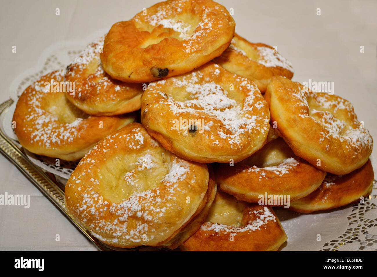 fresh pancakes Stock Photo