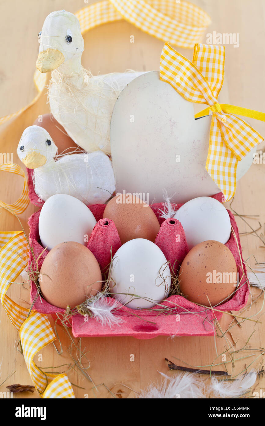 Easter eggs Stock Photo