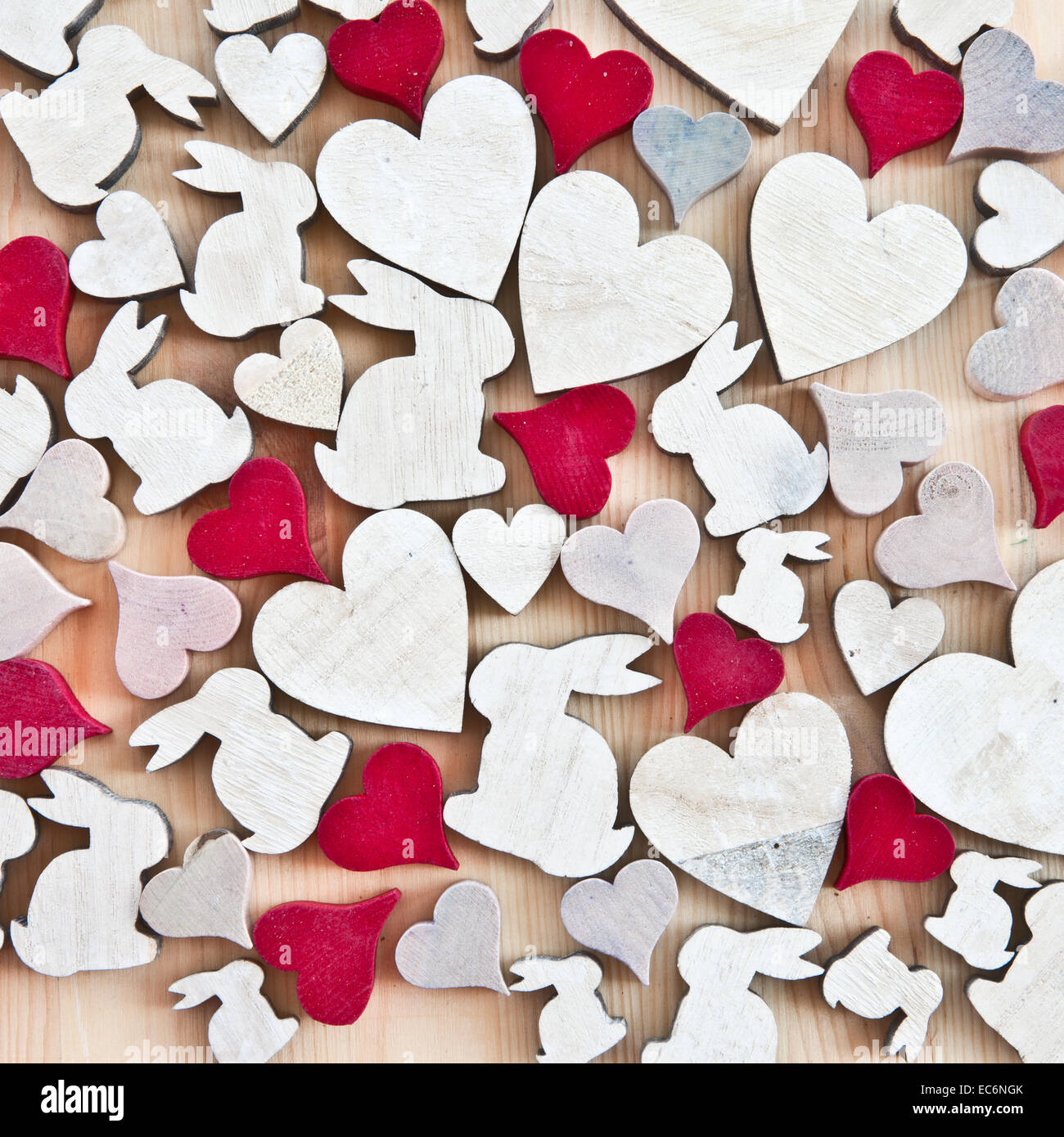 Wooden easter background Stock Photo - Alamy