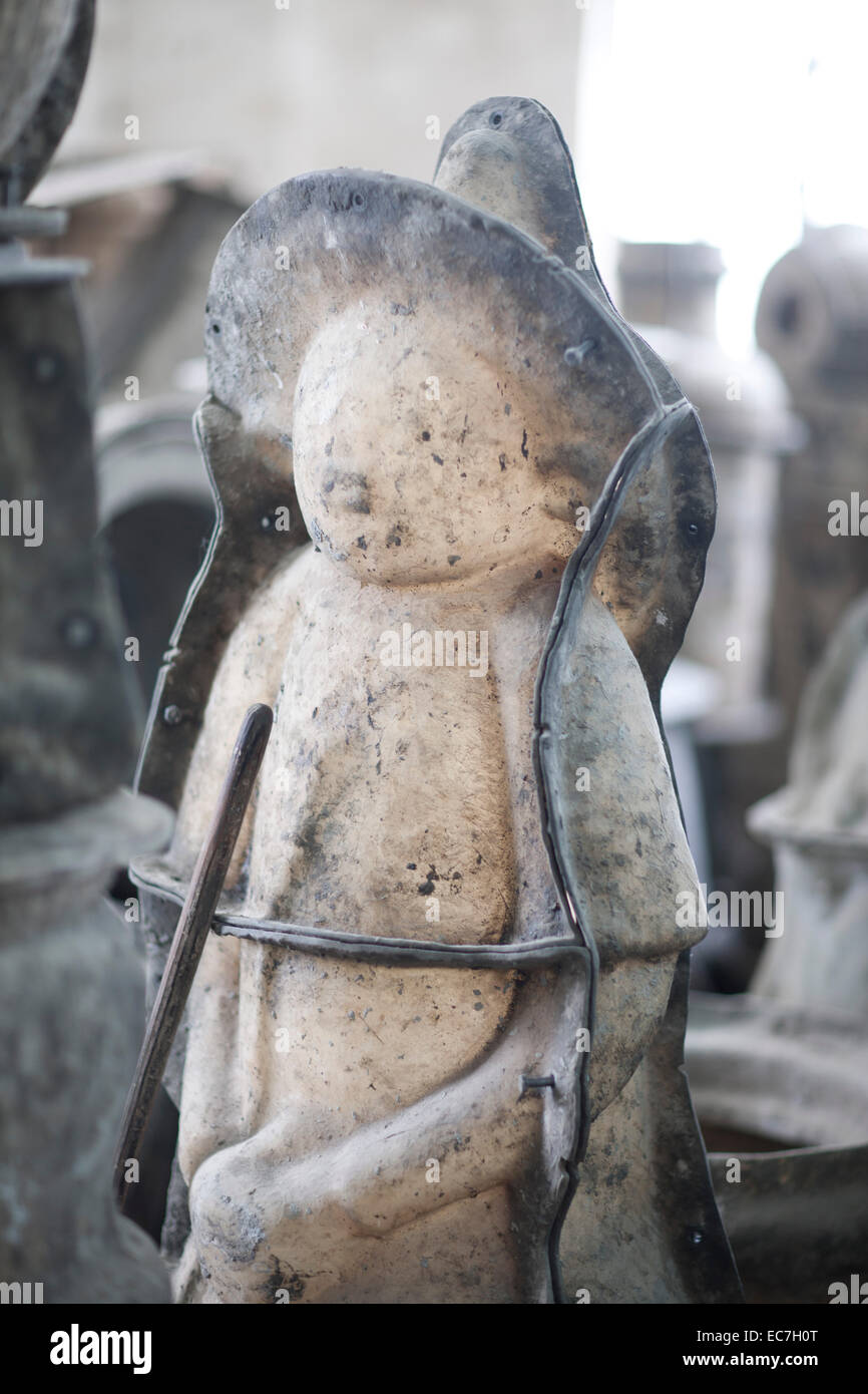 South Africa, Pots and molds in pot factory Stock Photo Alamy