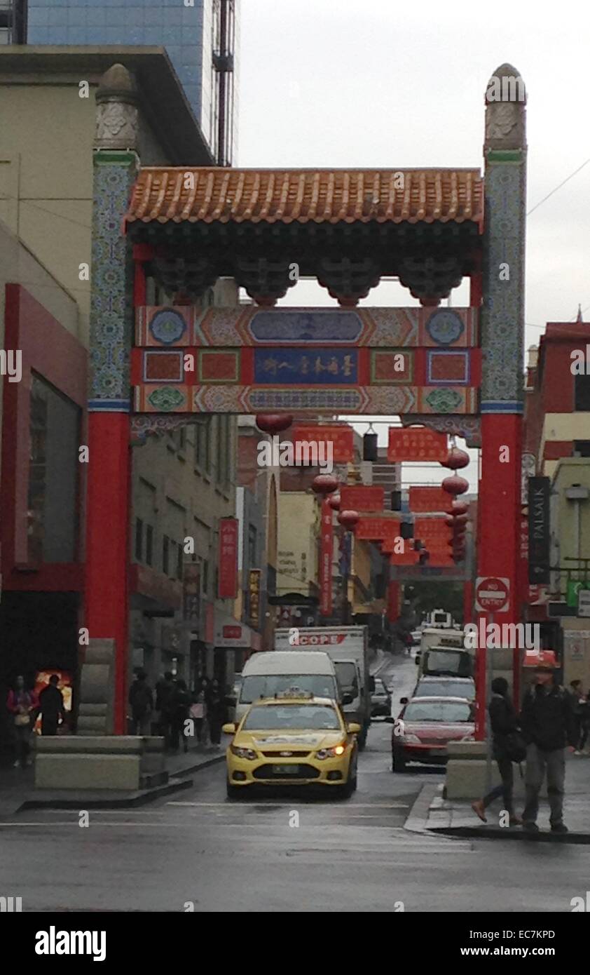 China Town, Melbourne, Australia Stock Photo Alamy
