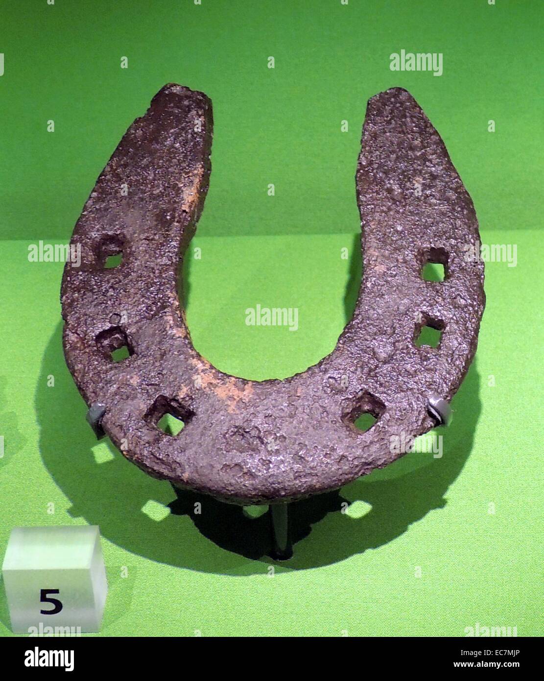 Horseshoe horse horses iron metal english hoof hooves hires stock