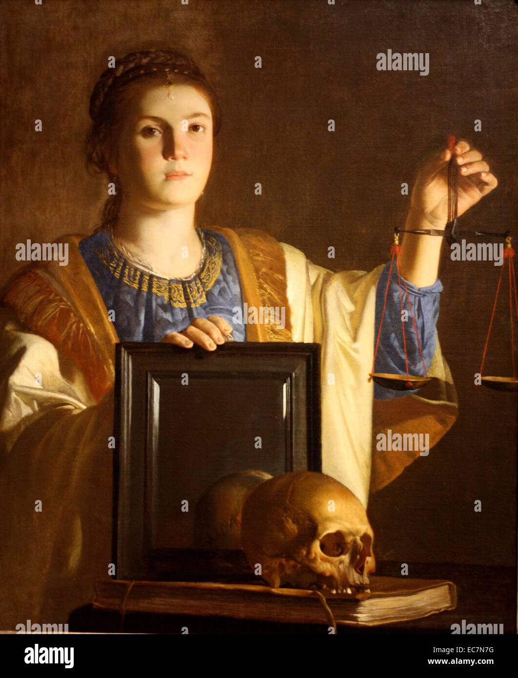 Northern European artist, about 16201630 Truth Presenting a Mirror to