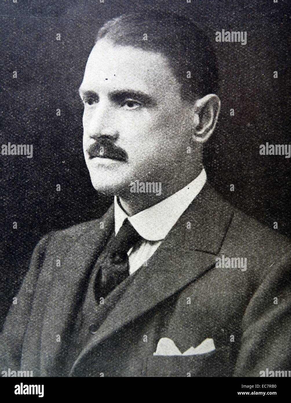 William Somerset Maugham 1874 – 16 December 1965.  British playwright, novelist and short story writer. Stock Photo