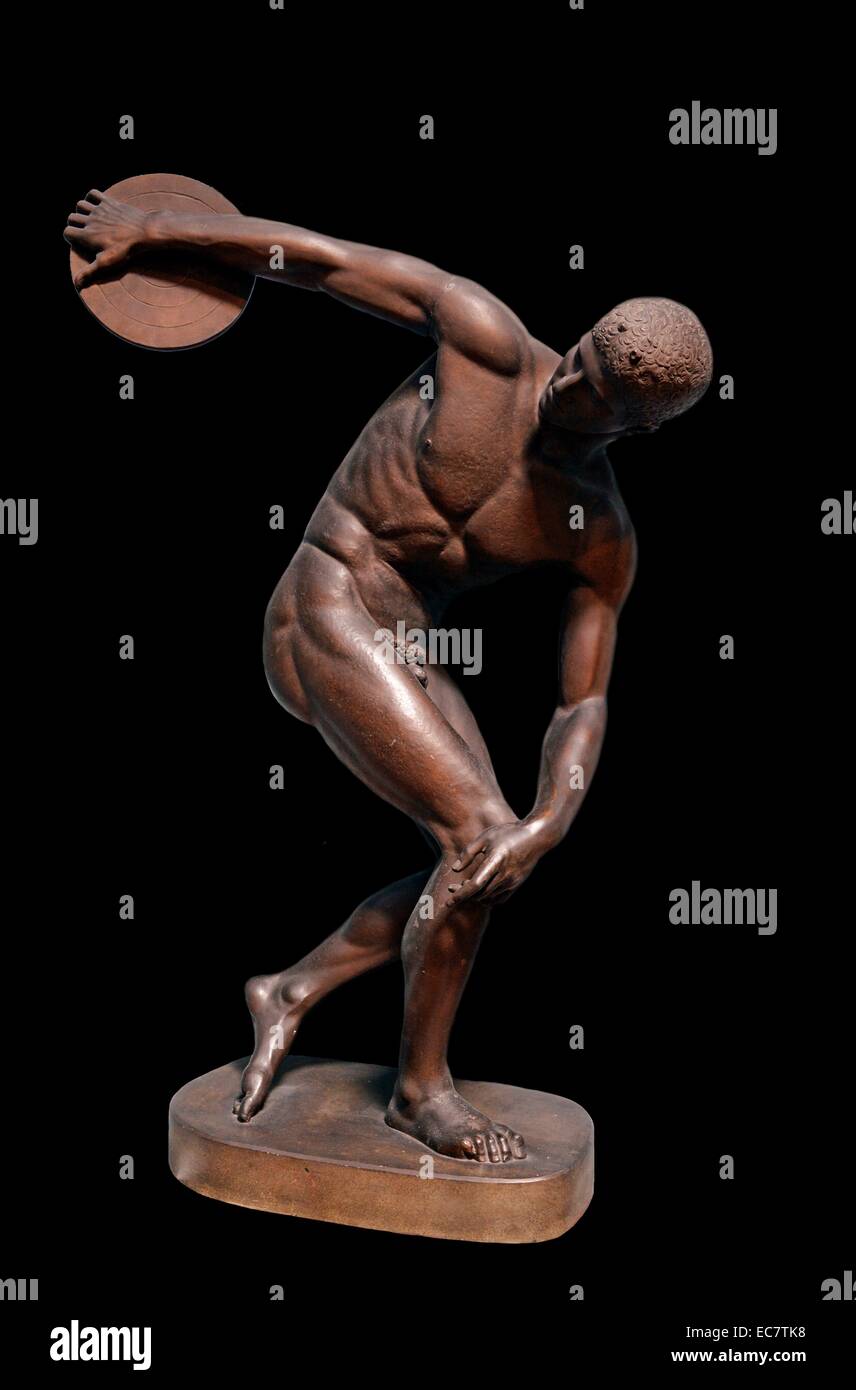 Discus Thrower Statue Stock Photos & Discus Thrower Statue Stock Images