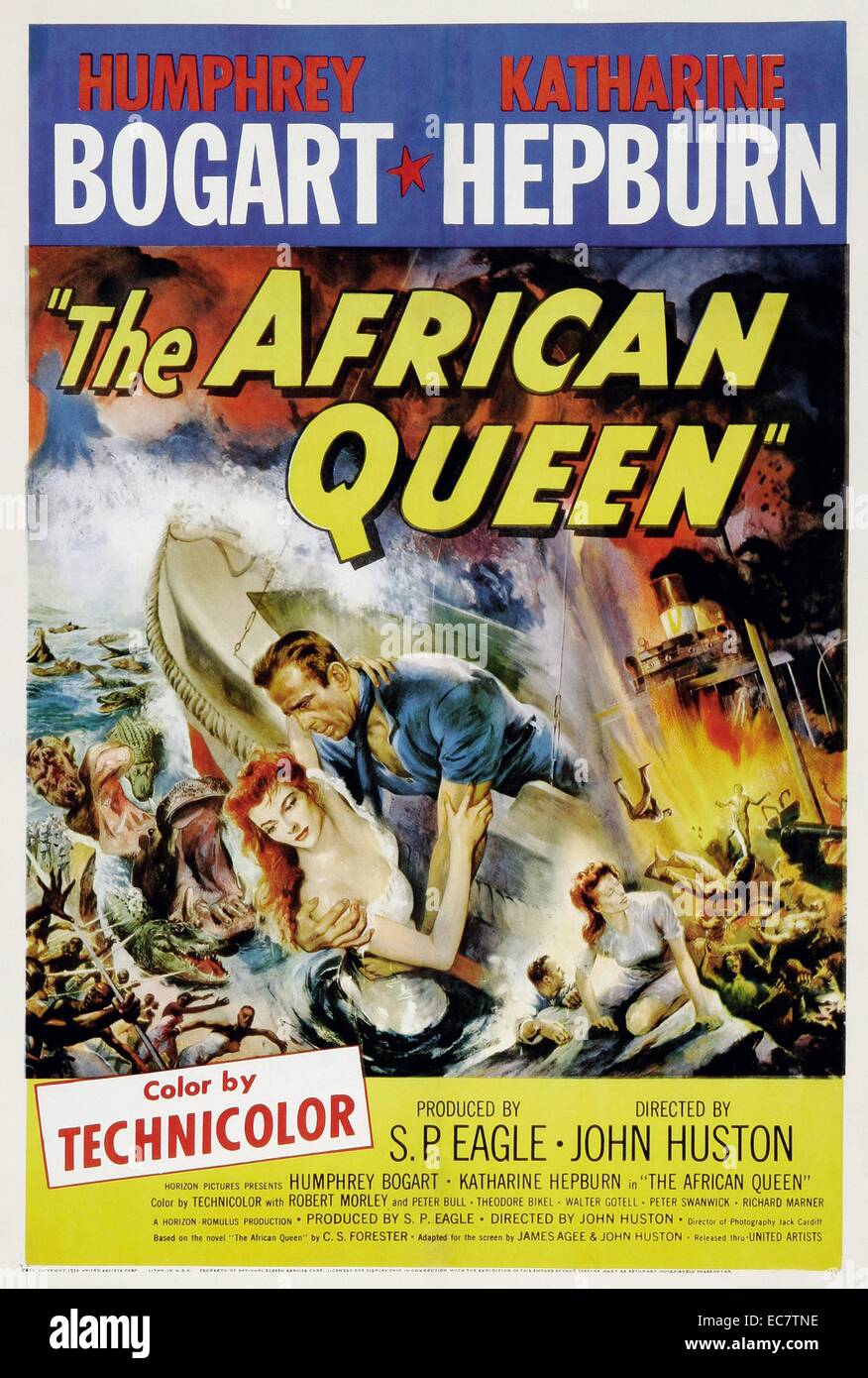 The African Queen is a 1951 adventure film adapted from the 1935