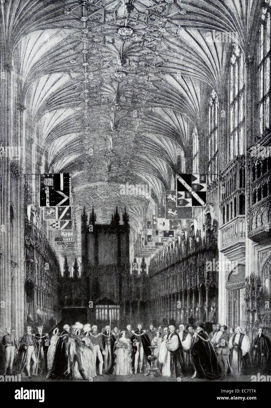Christening of the future British King Edward VII 1842 Chapel royal