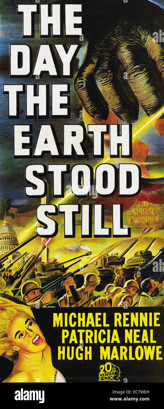 The Day the Earth Stood Still is a 1951 black-and-white science fiction ...