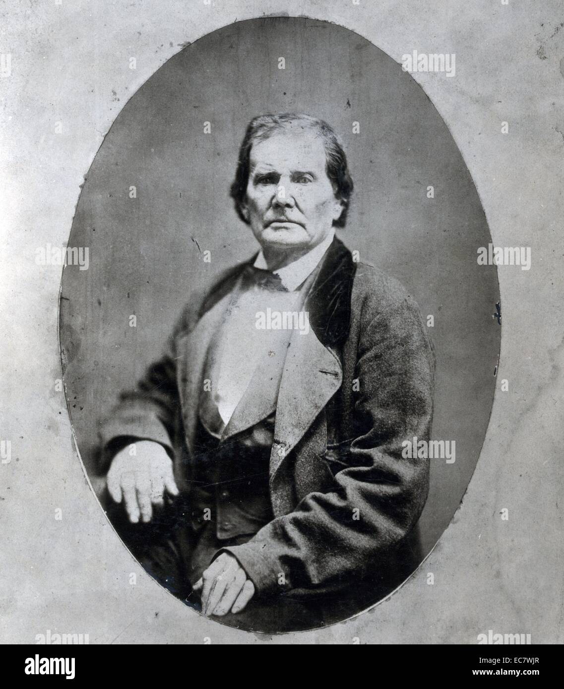 Portrait of Thomas Lincoln (17791851) father of President Abraham