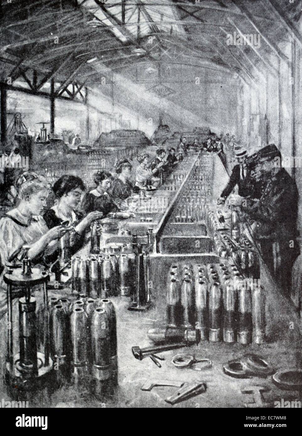 WW1 photo of destroyed French munitions factory WW1 photo of destroyed French munitions factory