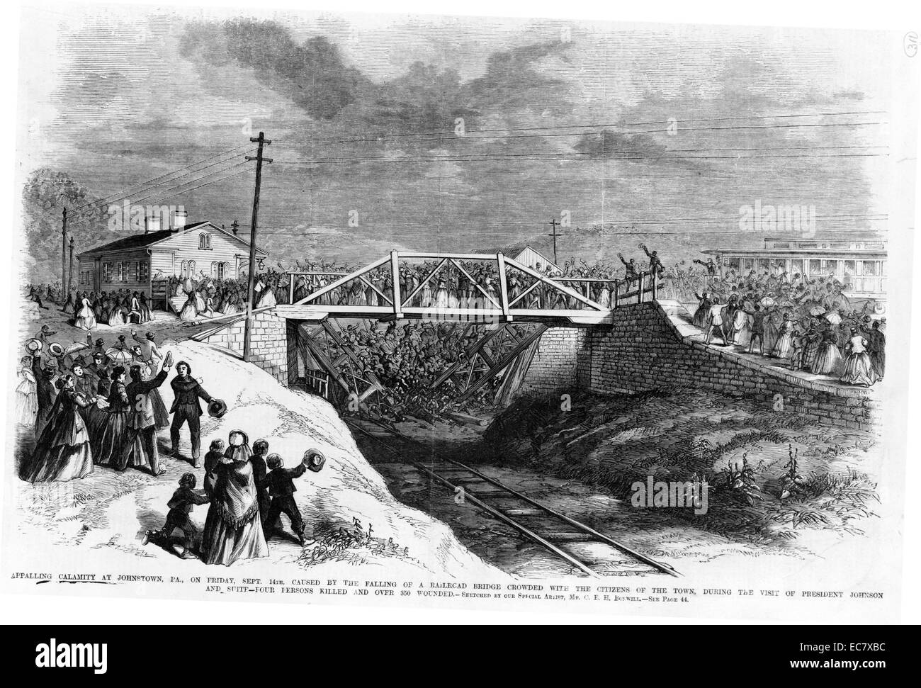 Appalling calamity at Johnstown, Pa., on Friday, Sept. 14th, caused by