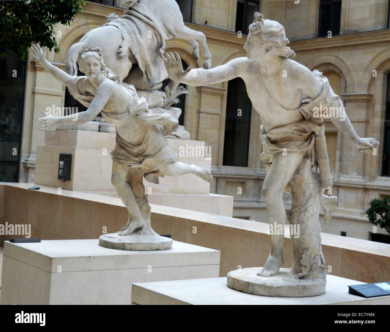 Marble Statue of Nicolas Coustou, (16581733), French sculptor and