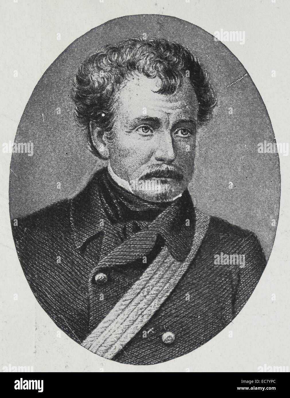 Field Marshal Colin Campbell; 1st Baron Clyde 1792 – 1863; British Army officer. he became Commander-in-Chief; India Stock Photo