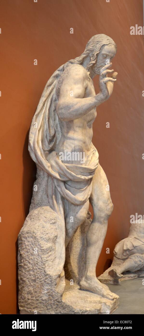 Marble statue of 'The Resurrection' by Germain Pilon (15371590) A French Renaissance sculptor