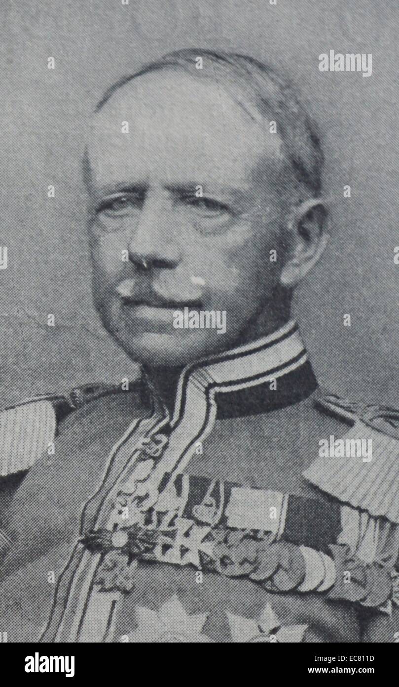 Photograph of the Grand Duke of Saxe-Weimar Charles Alexander (1818-1901)  the ruler of Saxe-Weimar-Eisenach from 1853 until his death. Dated 1901 Stock Photo