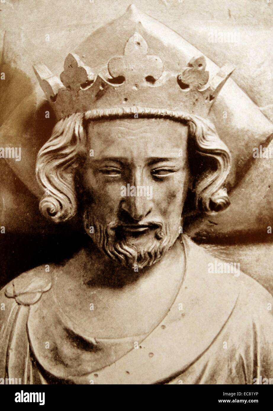 Henry IV (15 April 1367 – 20 March 1413. King of England and Lord of Ireland (1399–1413). He was the tenth King of England of the House of Plantagenet Stock Photo
