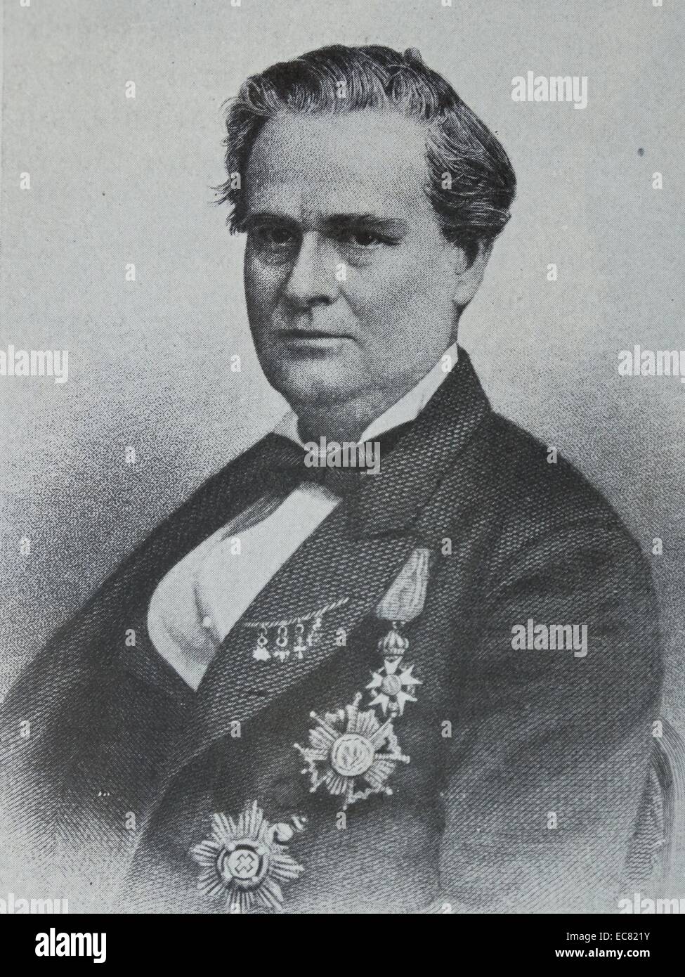 J. Marion Sims, born James Marion Sims (January 25, 1813 – November 13, 1883) was a physician and a pioneer in the field of surgery, considered by some as the father of modern gynecology. Stock Photo