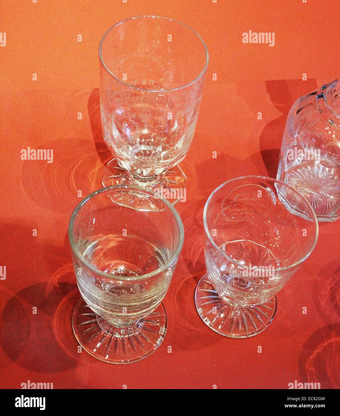 Kiddush cups (for drinking wine at Jewish festivals or the Sabbath