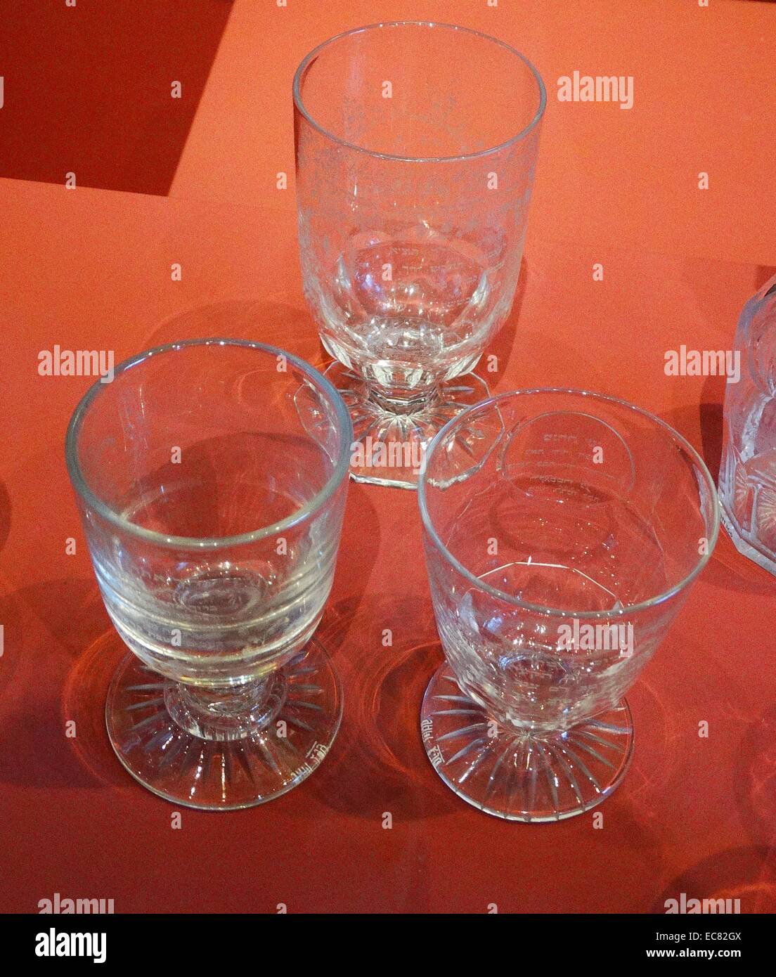 Kiddush cups (for drinking wine at Jewish festivals or the Sabbath