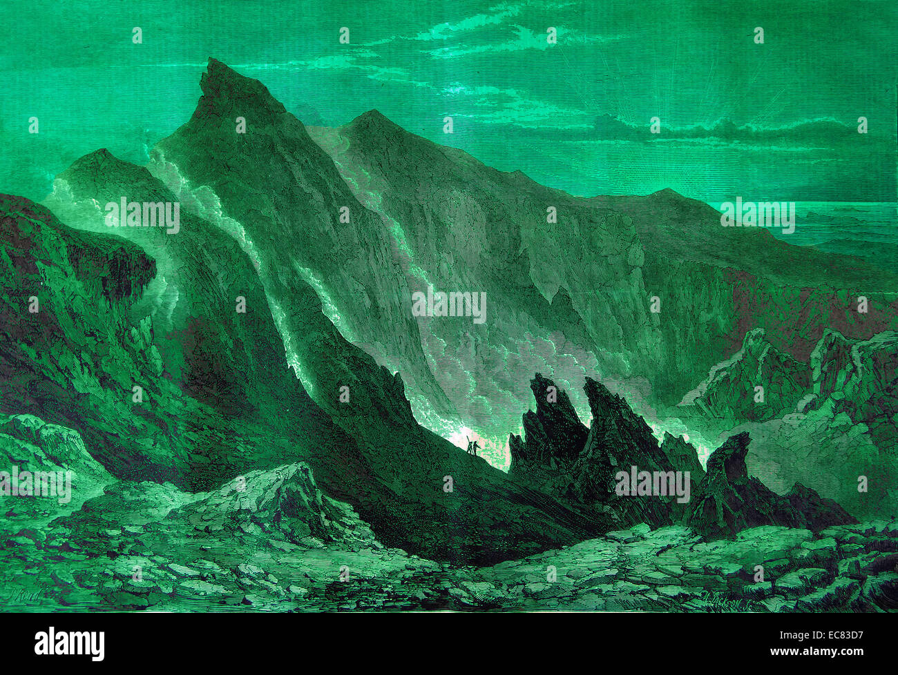 Crater mount etna s read artist art volcano eruption nature hires