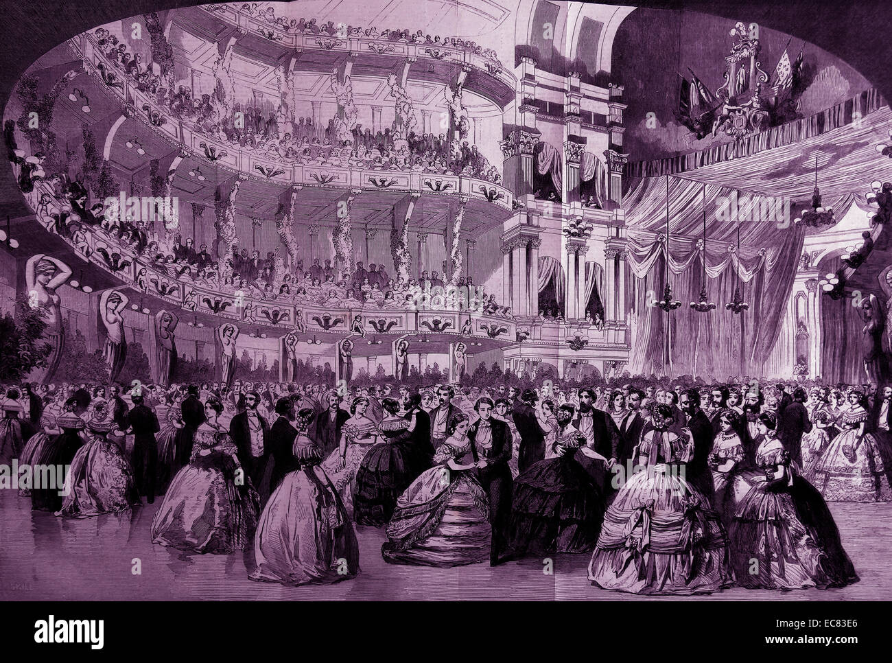 Grand Ball Given At The Academy Of Music New York In Honour Of His Grand ball given at the academy of music new york in honour of his