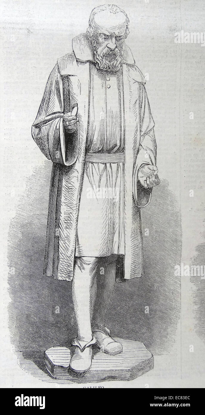 Statue of Galileo Stock Photo - Alamy