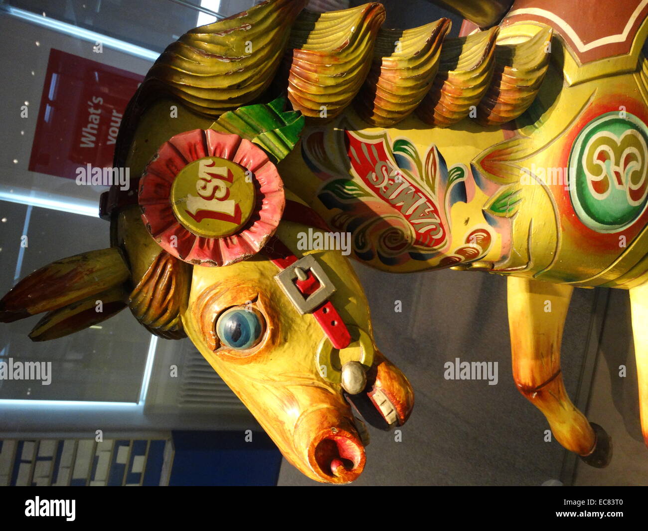 Painted wood horse hi-res stock photography and images - Alamy