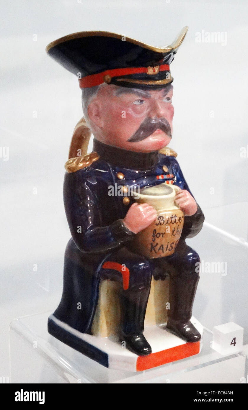 Toby jug depicting Lord Kitchener (1850-1916) Stock Photo