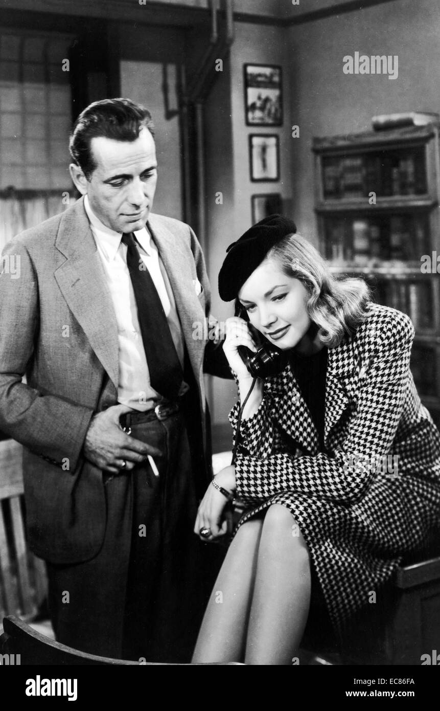 Still from 'Dark Passage' based on the novel by David Goodis. Staring Humphrey Bogart, Lauren Bacall, Bruce Bennett. Dated 1947 Stock Photo