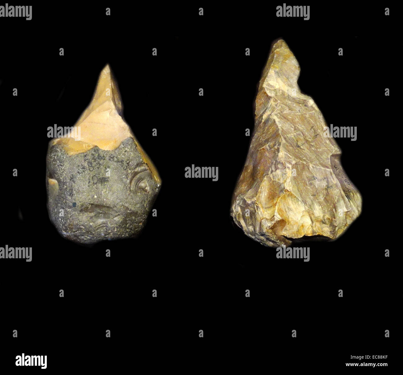 Palaeolithic tool hi-res stock photography and images - Alamy