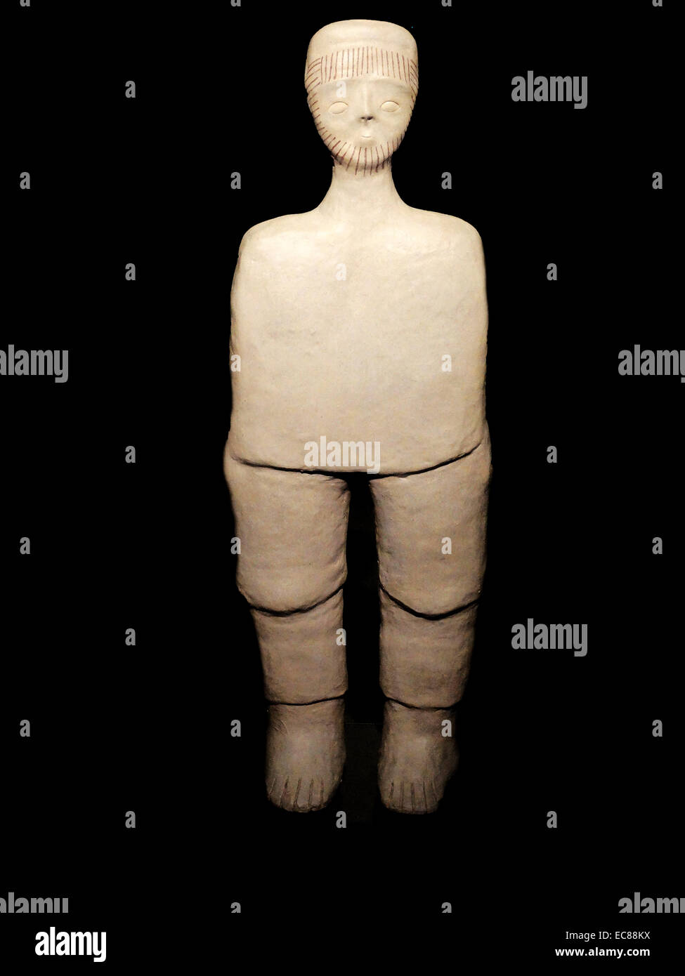 Ancester Statues Ancestor statue from the Tahunian culture, probably represented a ...