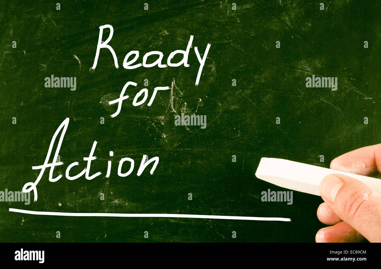 ready for action concept Stock Photo - Alamy