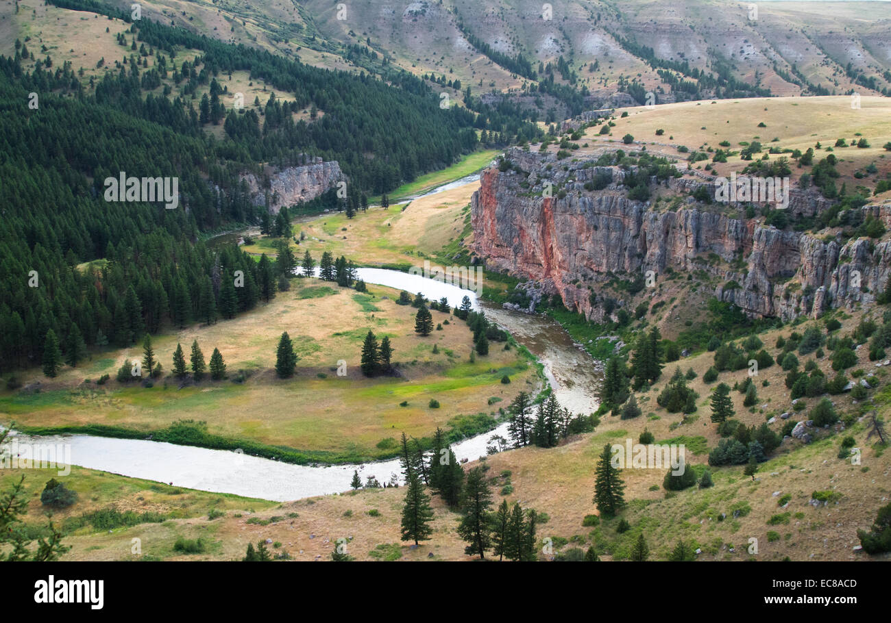 Scenery Along the Smith River, Montana, USA Stock Photo Alamy