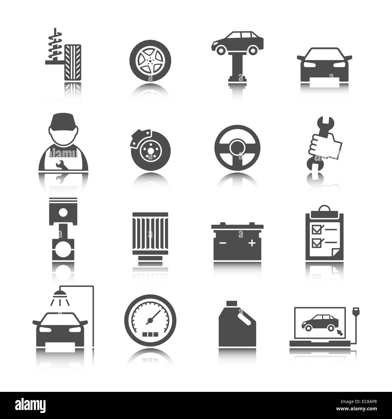 Maintenance engine Stock Vector Images - Alamy