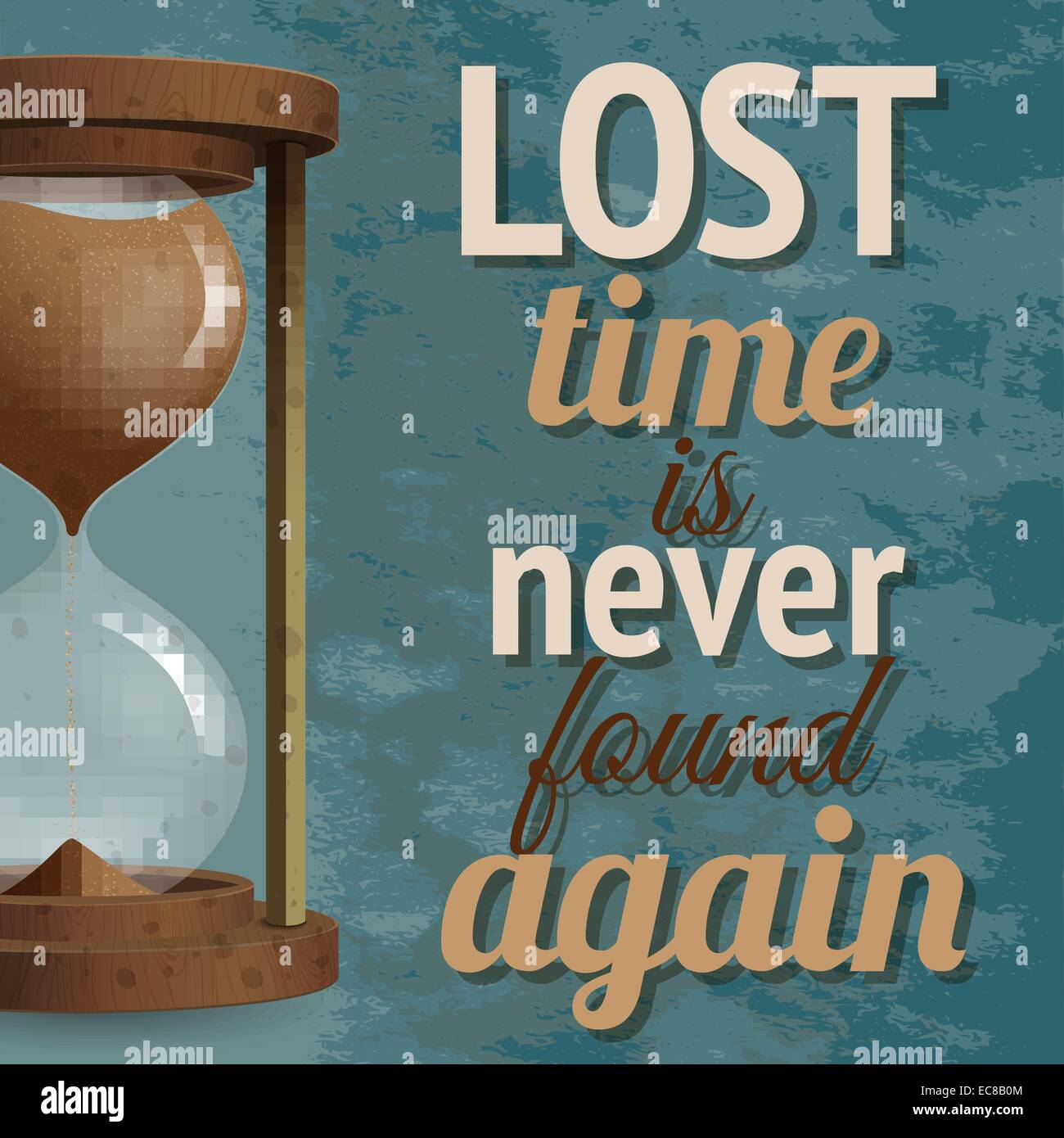 Realistic hourglass stopwatch countdown lost time is never found again background poster vector illustration Stock Vector Image & Art - Alamy Realistic hourglass stopwatch countdown lost time is never found again background poster vector illustration Stock Vector Image & Art - Alamy