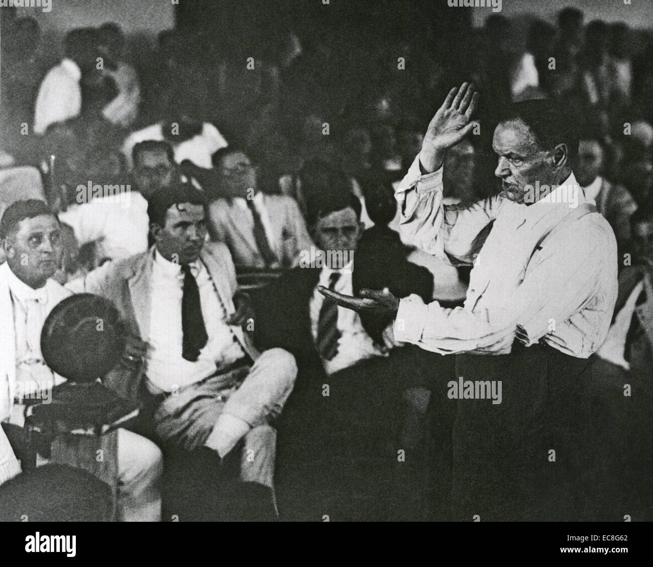 CLARENCE DARROW (18571938) American lawyer as attorney for the defence