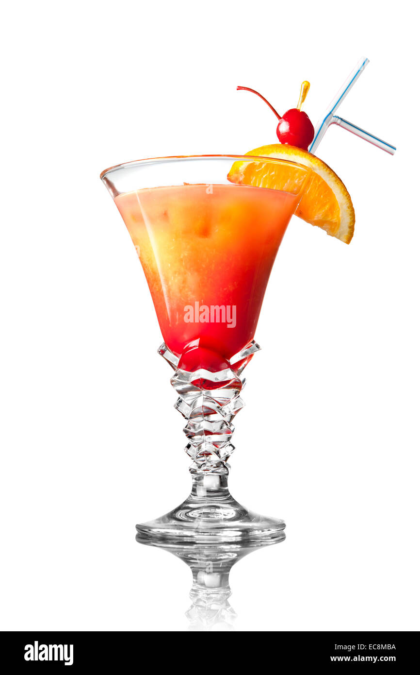 Orange cocktail isolated hi-res stock photography and images - Alamy