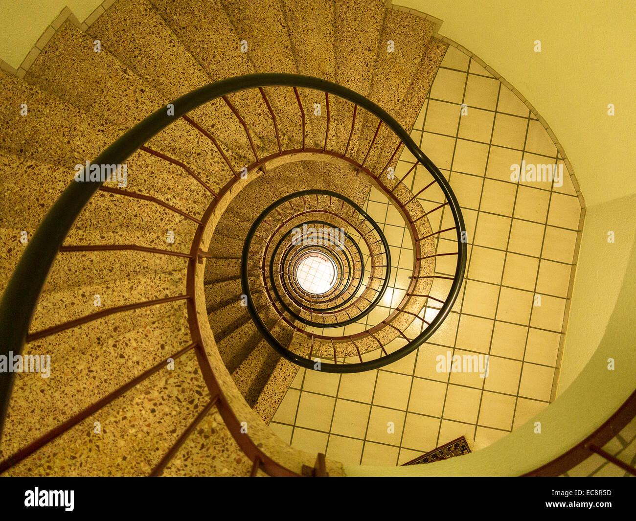 Stairs in block flats hi-res stock photography and images - Alamy