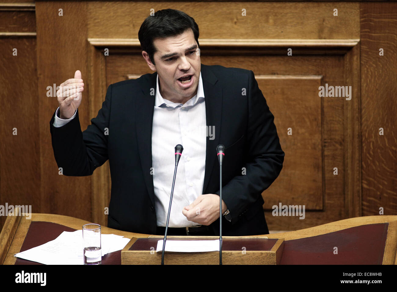Greece opposition leader hires stock photography and images Alamy